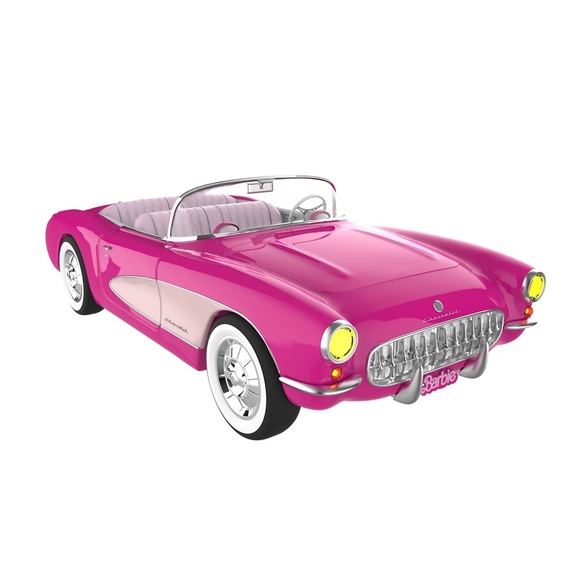 Amc Barbie: The Movie Collectible Pink Corvette Convertible Popcorn Container - Picture 3 of 13